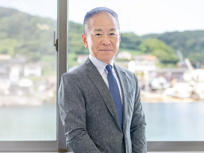 代表取締役の宣材写真